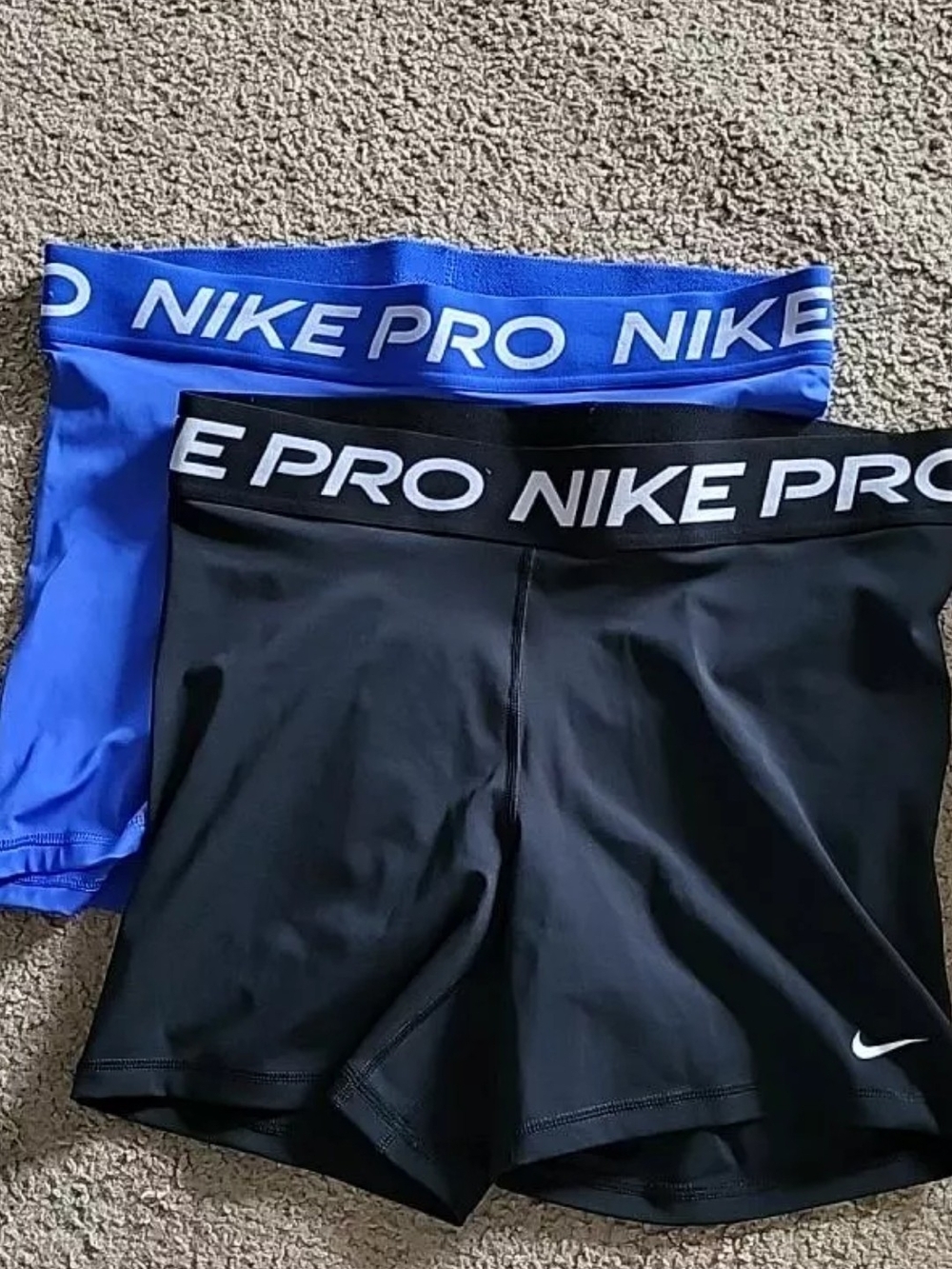 Nike Pro Short Compression Set - Black & Blue